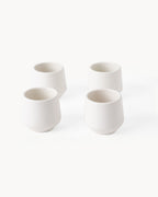 Miamio Espressotassen Luxe 4er Set Keramik 90ml