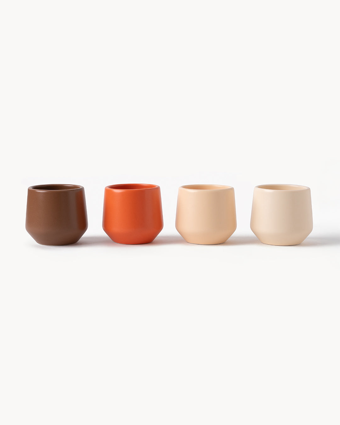 Miamio Espressotassen Luxe 4er Set Keramik 90ml