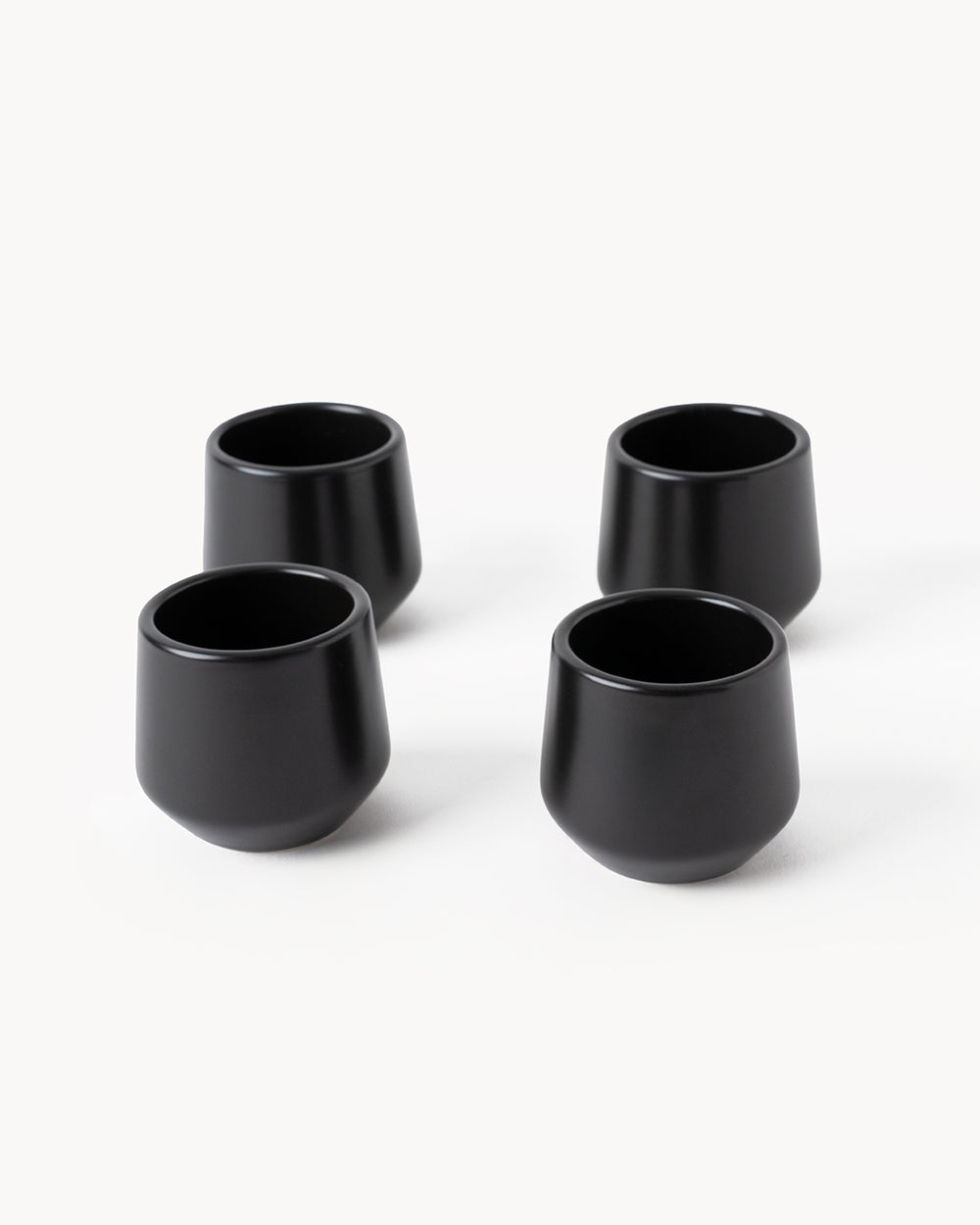 Miamio Espressotassen Luxe 4er Set Keramik 90ml