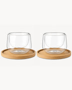 Doppelwandige Cappuccinogläser Lagoa 2er Set 180 ml