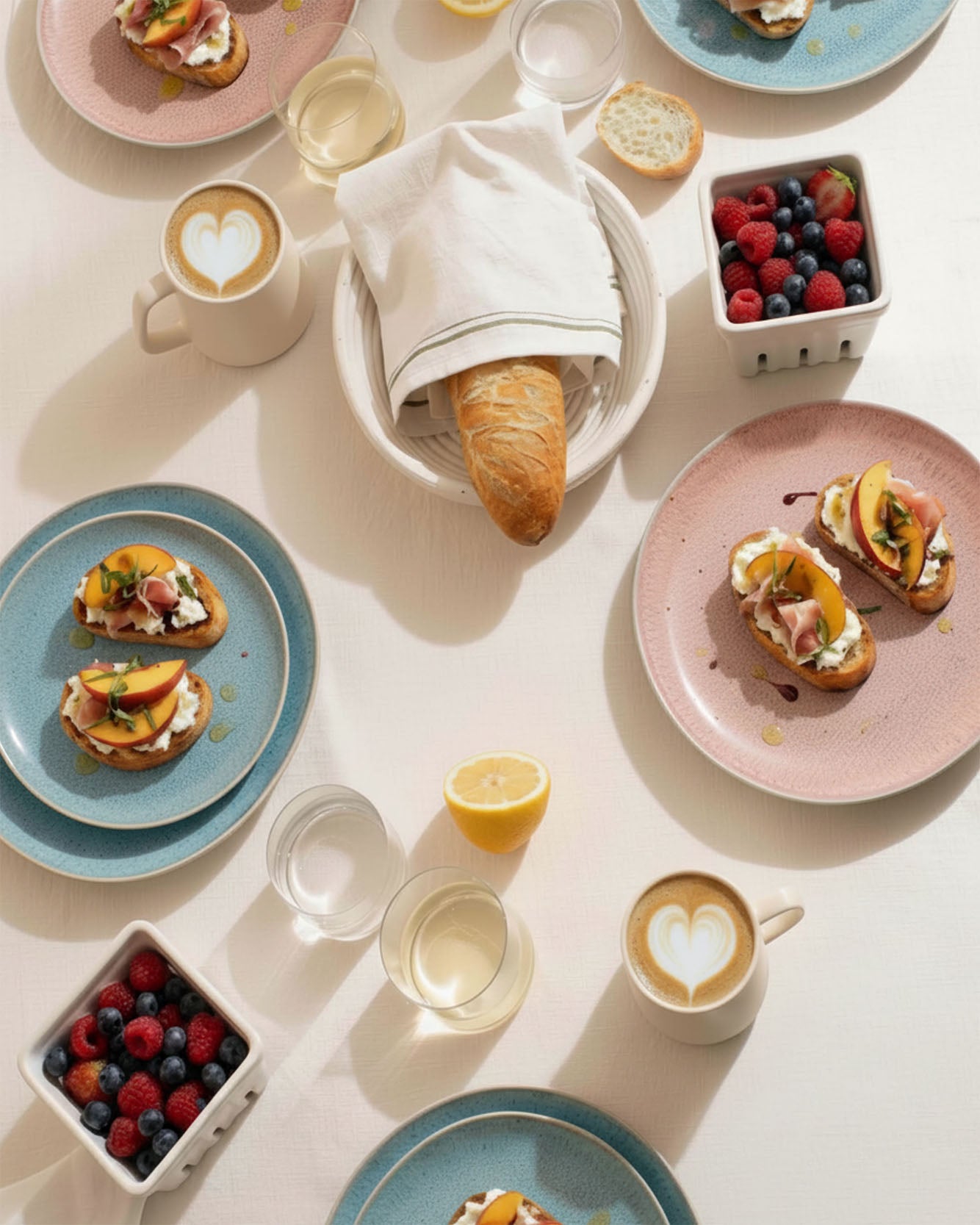 Geschirrset Lumera 24 teilig für 6 Personen