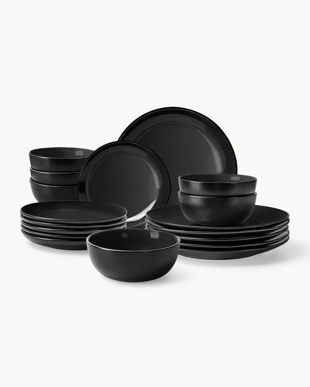 Miamio Geschirr Set Le Papillon 18-teilig für 6 Personen Keramik