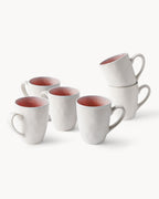Miamio Kaffeetassen Lumera 6er Set Keramik 350ml