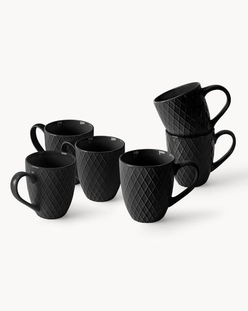 Kaffeetassen 6er Set groß Palmanova | Gratis Versand DE & AT