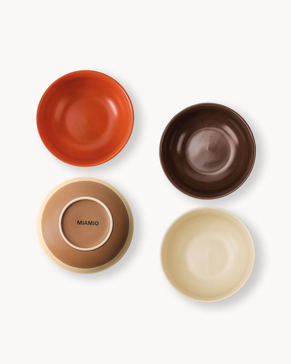Miamio Schussel Aura 4er Set Keramik 820ml