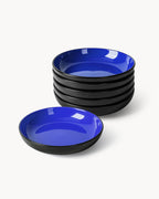 Miamio Teller Set 12-teilig Le Papillon Keramik, frische Farben