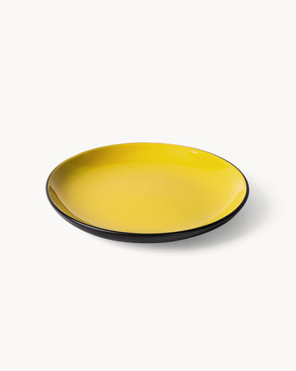 Miamio Teller Set 12-teilig Le Papillon Keramik, frische Farben