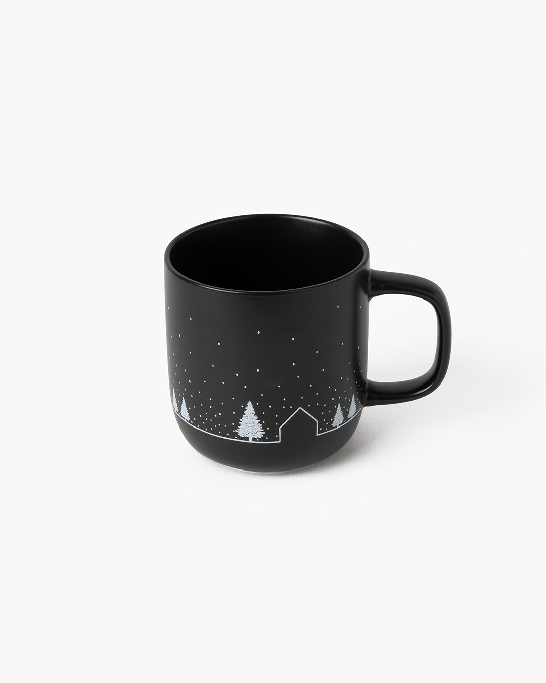 Miamio Weihnachtstassen Vinter 4er Set Keramik, Wintermotiv 500ml 2