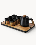 Miamio traditionelles japanisches Teeset 6er Set Keramik 620ml