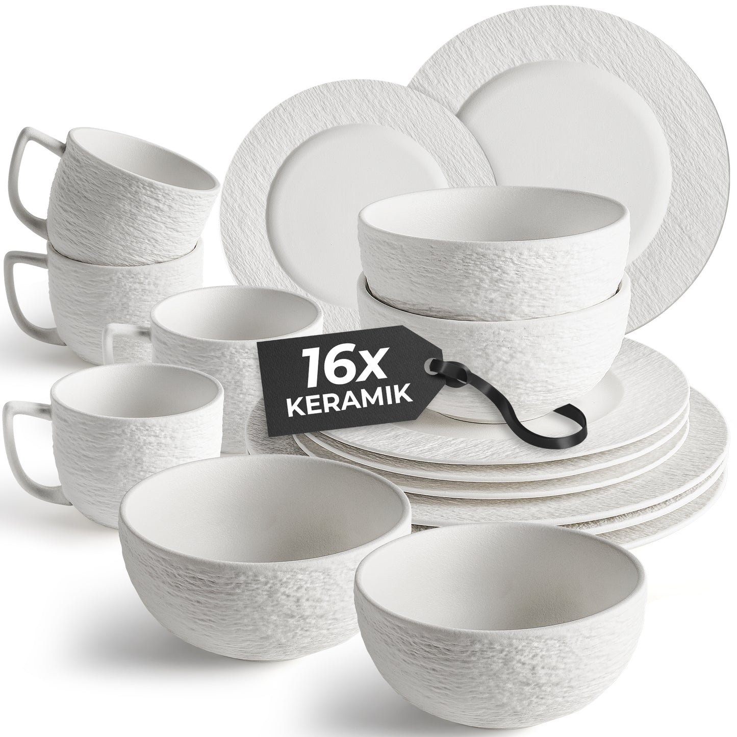 Geschirrset Oasis 16 teilig für 4 Personen