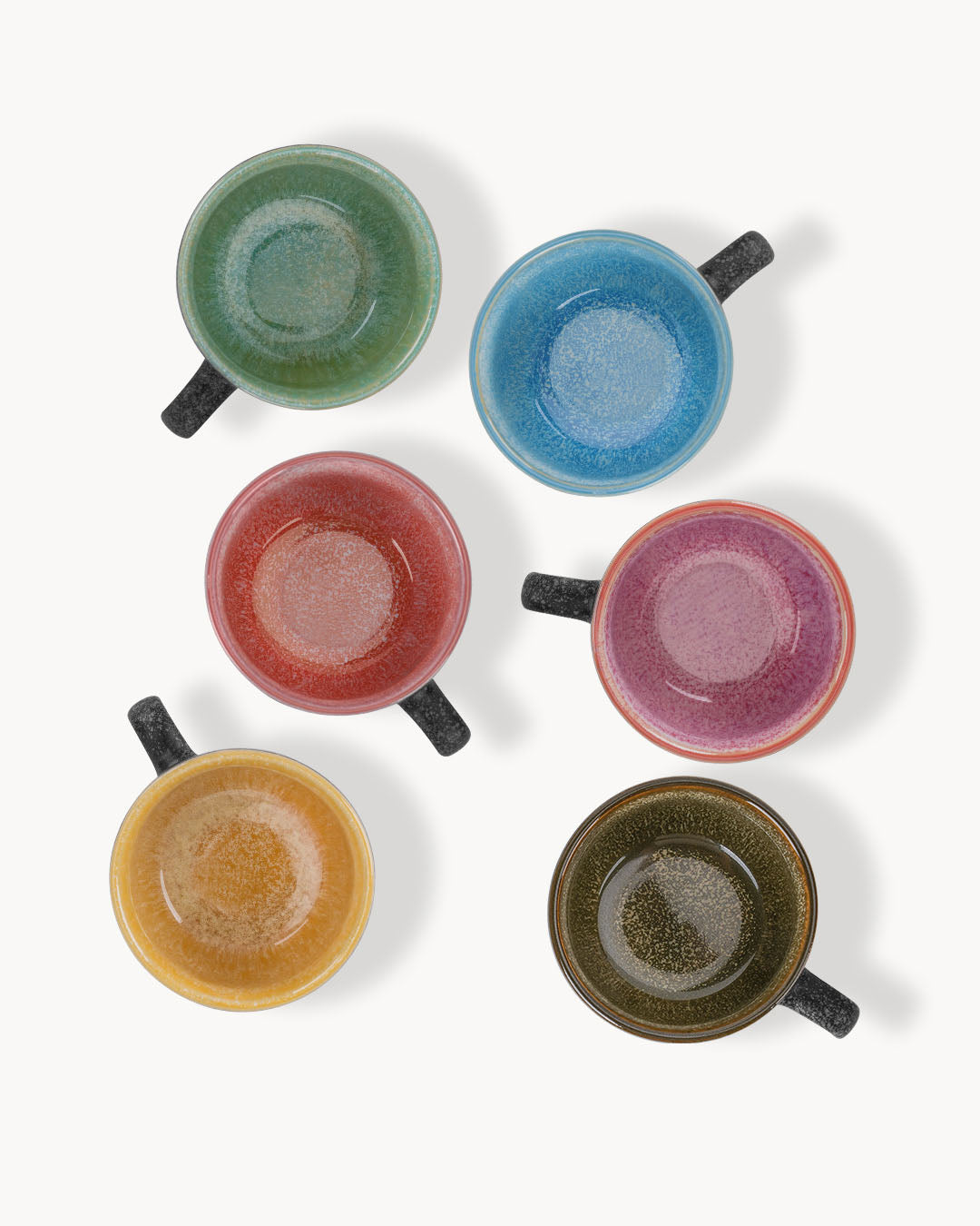 Kaffeetassen Las Palmitas 6er Set 470 ml