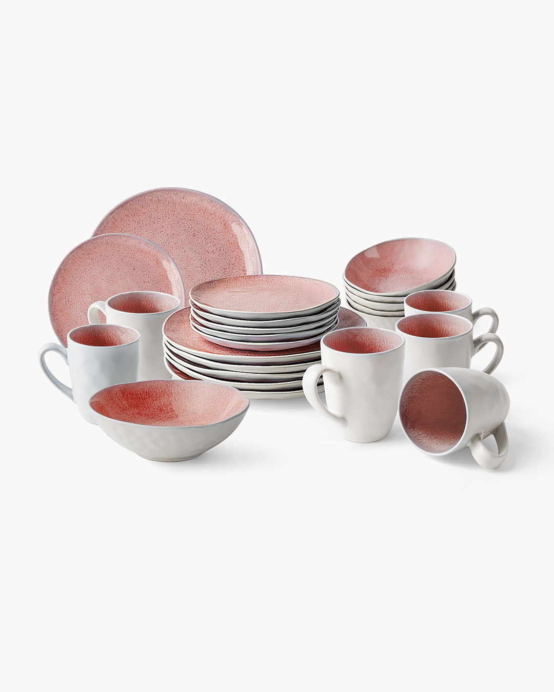 Geschirrset Lumera 24 teilig für 6 Personen