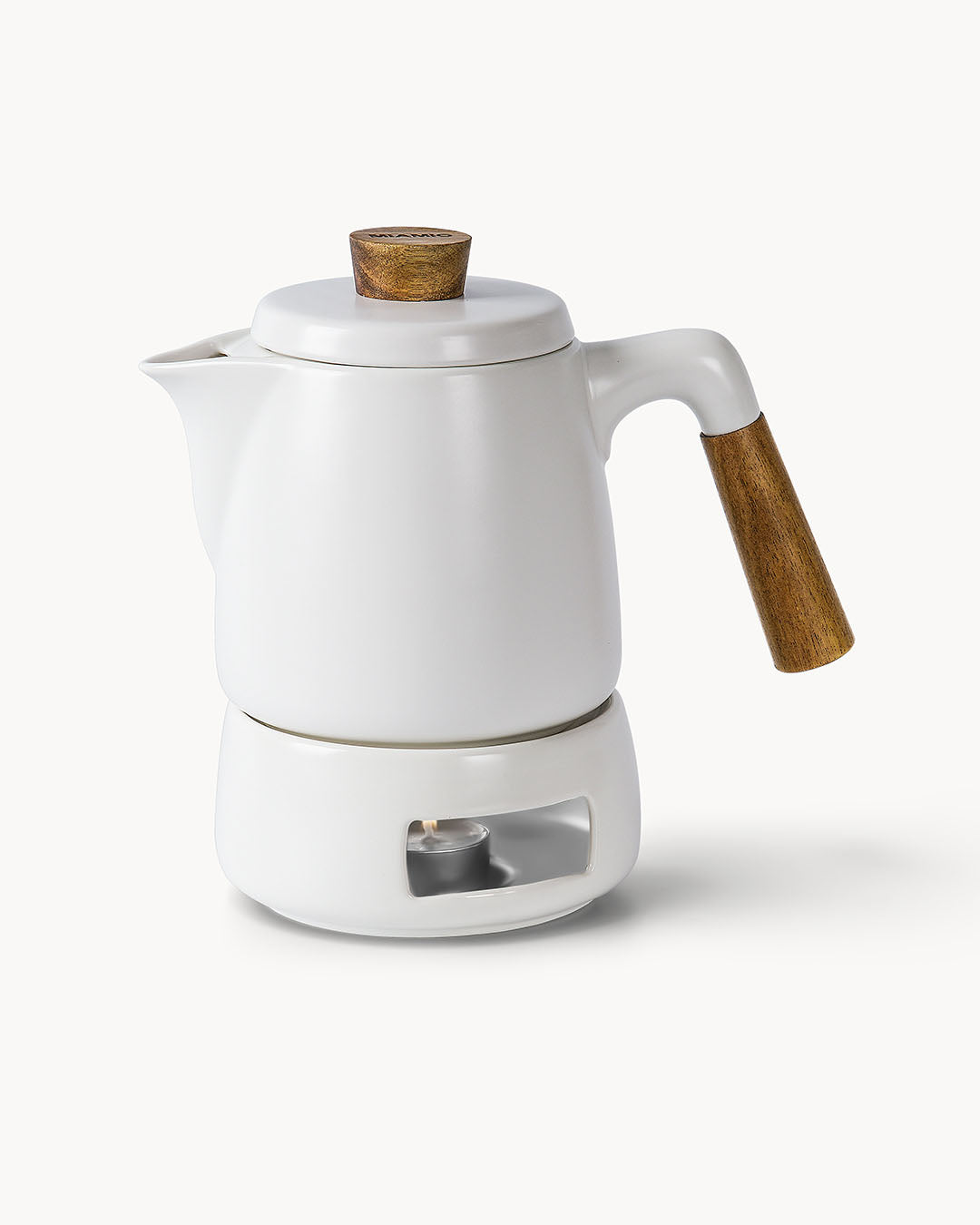 Teekanne mit Stövchen Set 1000 ml