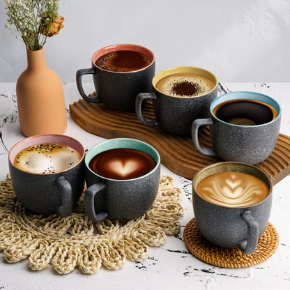 Kaffeetassen Las Palmitas 6er Set 470 ml